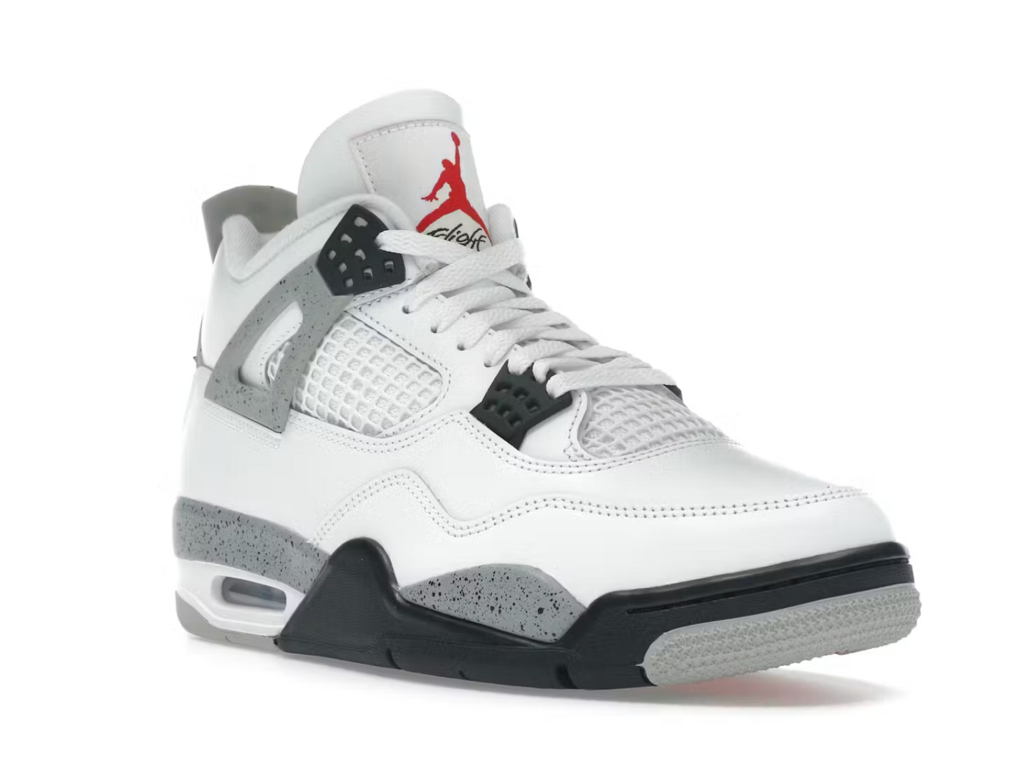 Air Jordan 4 AJ4 Retro White Cement Shoes