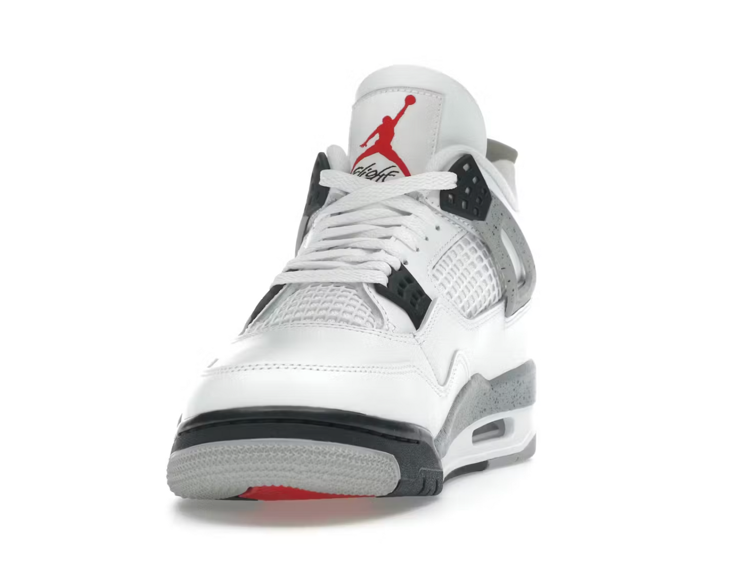 Air Jordan 4 AJ4 Retro White Cement Shoes