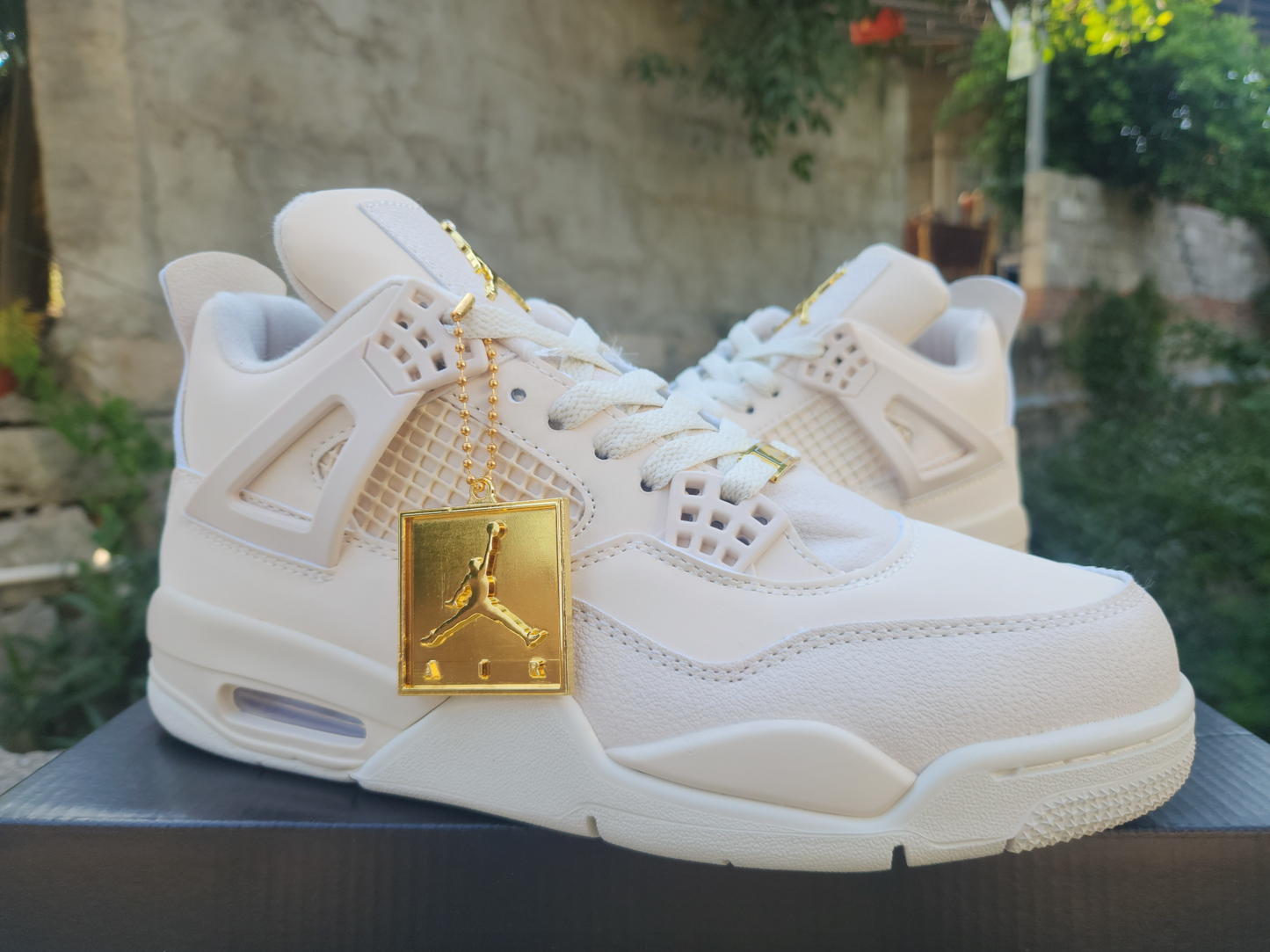 Air Jordan 4 AJ4 White Series Shoes