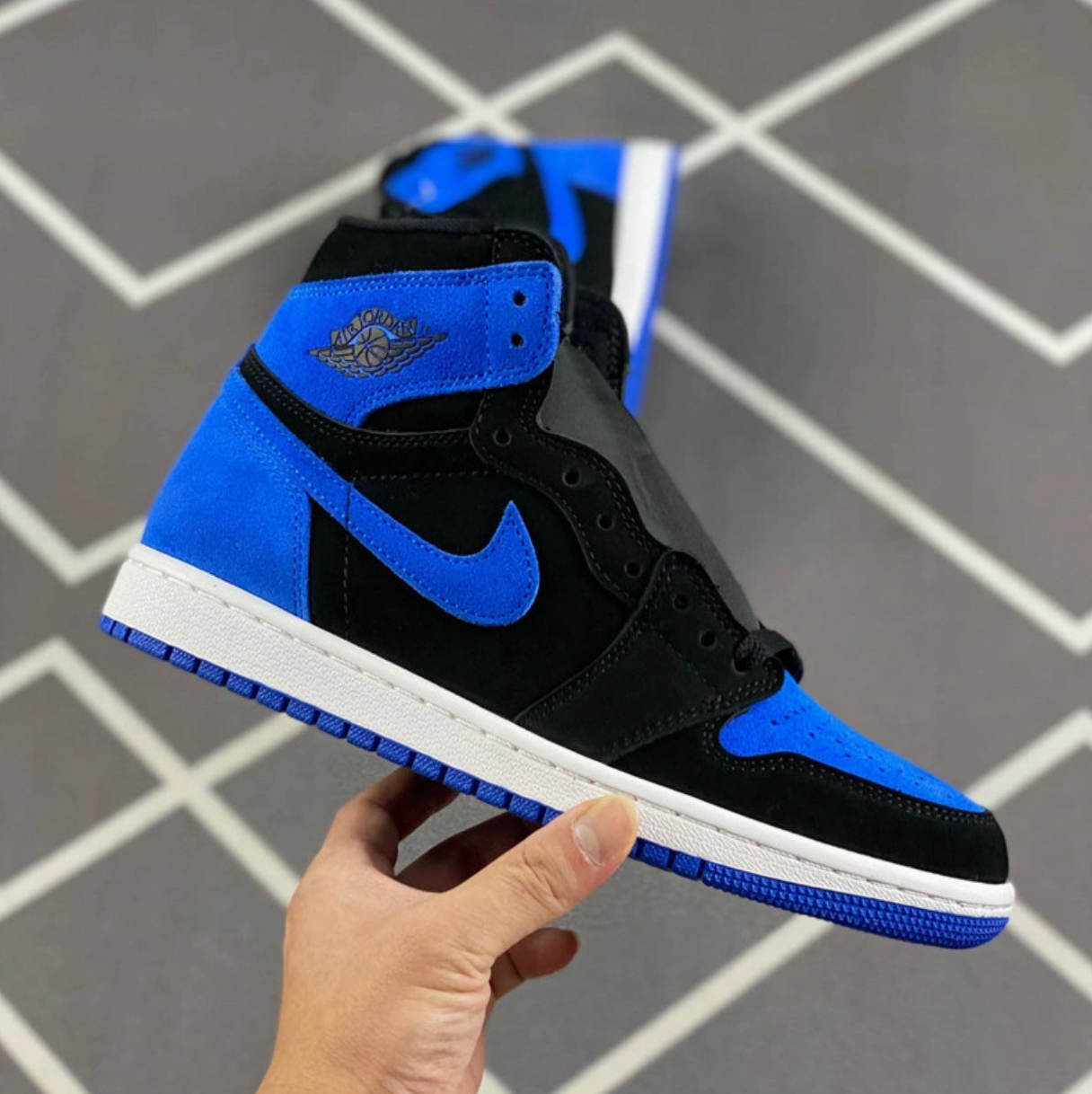 Nike Air Jordan 1 High Og Royal Reimagined Athletic Sports Luxury Basketball Shoe Men Sneaker