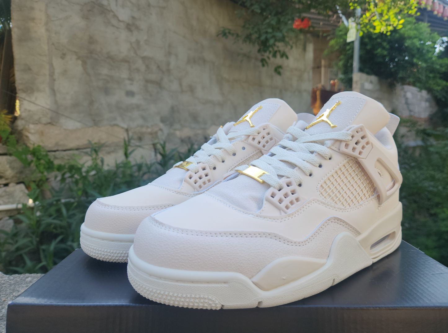 Air Jordan 4 AJ4 White Series Shoes