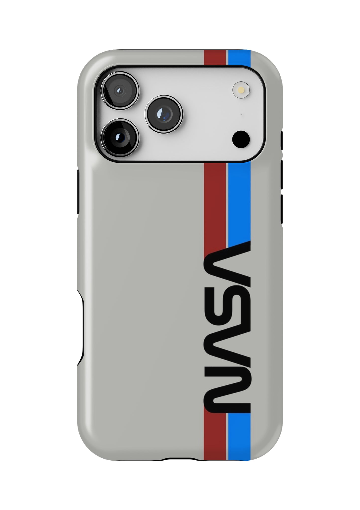 Retro NASA Stripes iPhone 17 Tough Case Protective