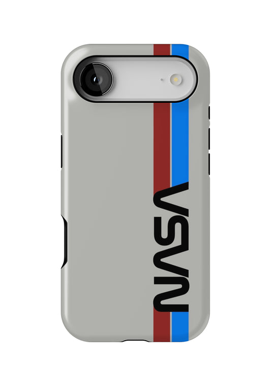 Retro NASA Stripes iPhone 17 Tough Case Protective