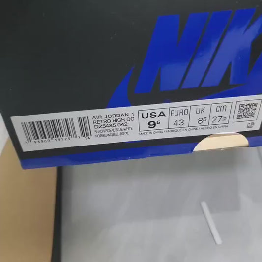 Nike Air Jordan 1 High Og Royal Reimagined Athletic Sports Luxury Basketball Shoe Men Sneaker